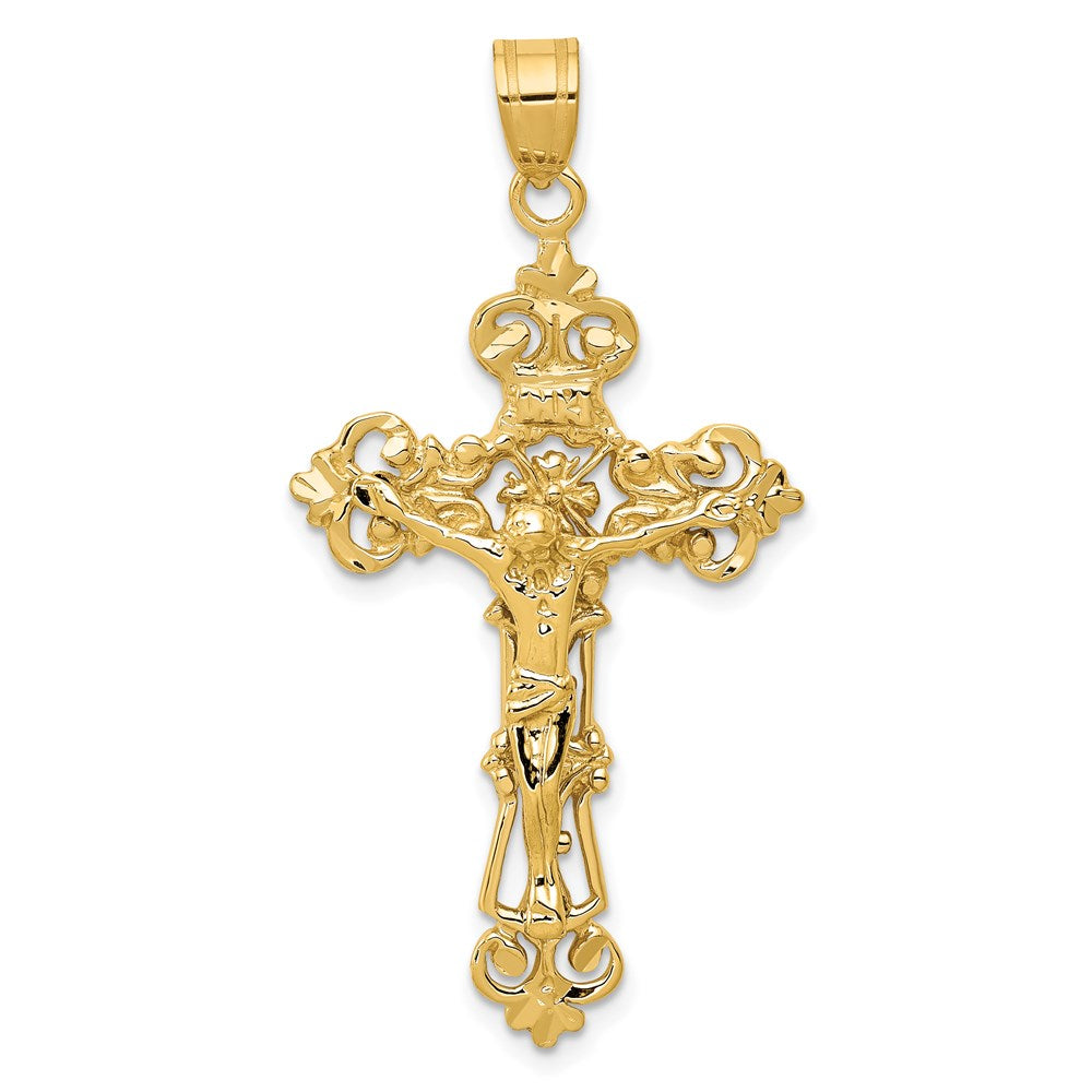Gold INRI Crucifix Pendants