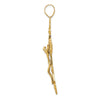 Gold INRI Crucifix Pendants