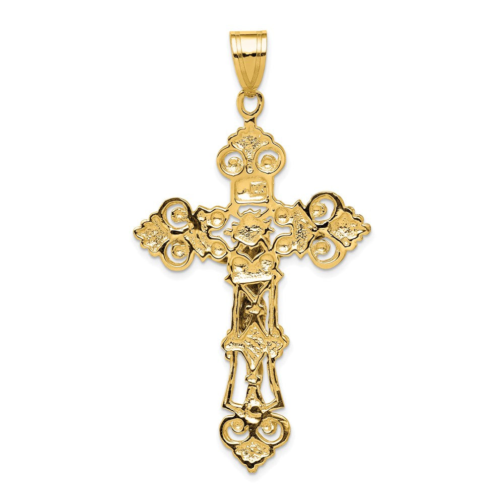 Gold INRI Crucifix Pendants
