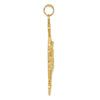 Gold INRI Crucifix Pendants