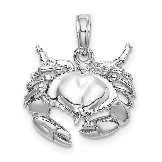 Gold Polished Crab Pendants