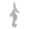 Gold Polished Seahorse Pendants