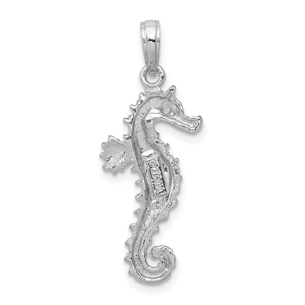 Gold Polished Seahorse Pendants