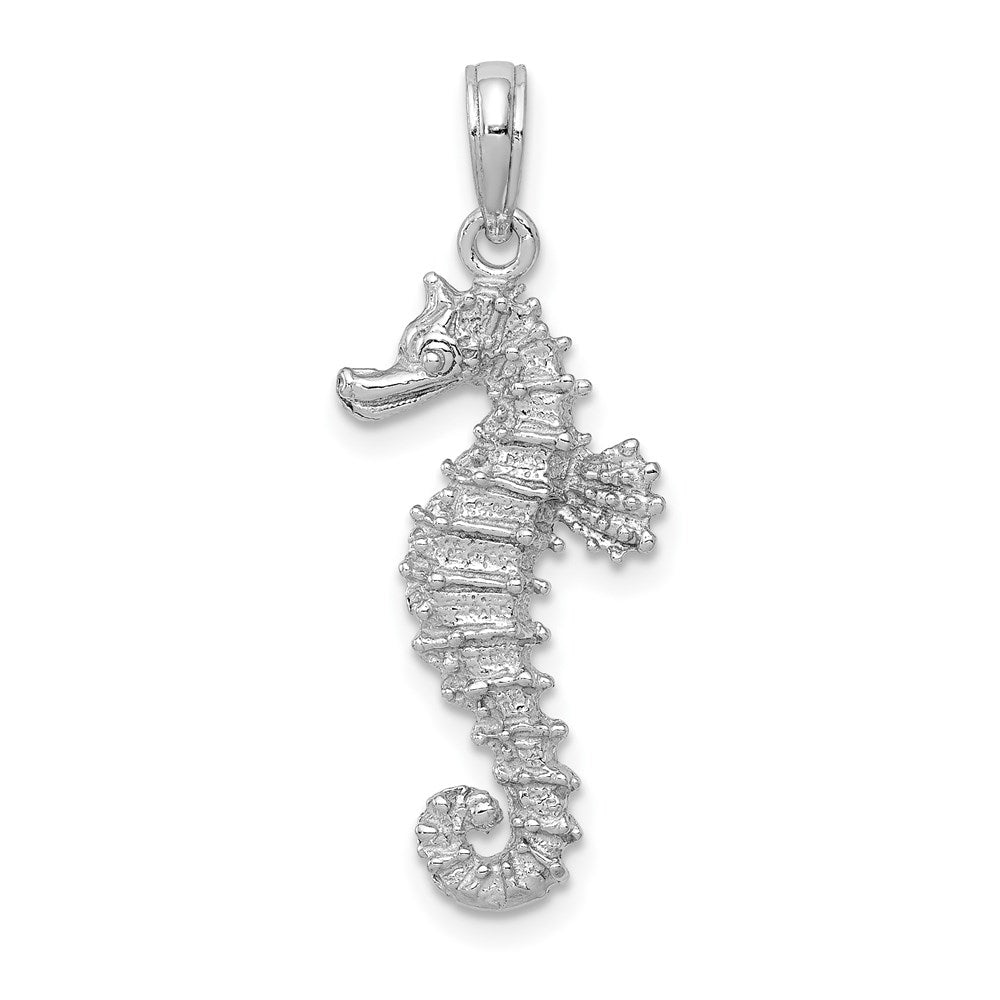 Gold Polished Seahorse Pendants