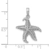 Gold Polished Starfish Pendants