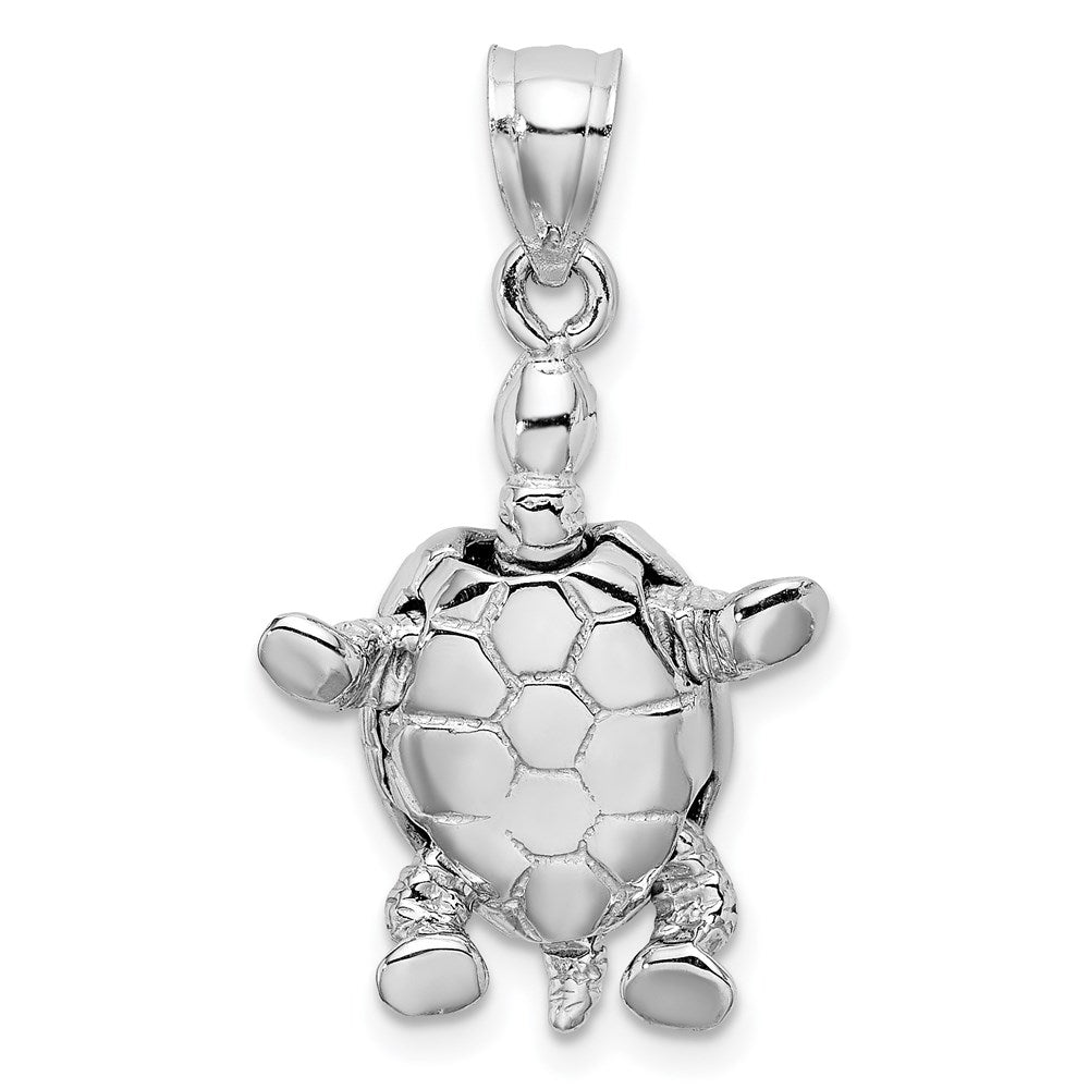 Gold Polished Turtle PendantsC2544