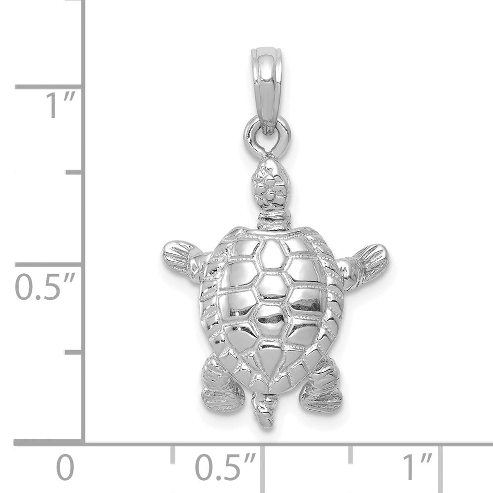 Gold Polished Turtle PendantsC2544