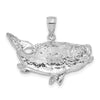 Gold Polished Fish Pendants