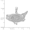 Gold Polished Fish Pendants