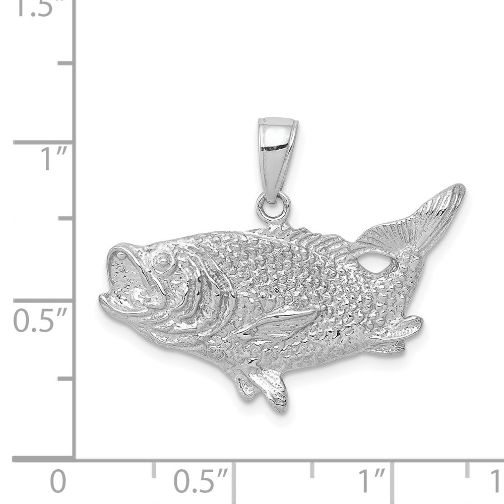 Gold Polished Fish Pendants