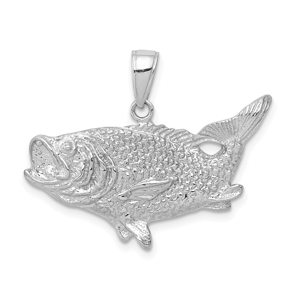 Gold Polished Fish Pendants