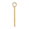 Gold Polished Gymnastics Pendants