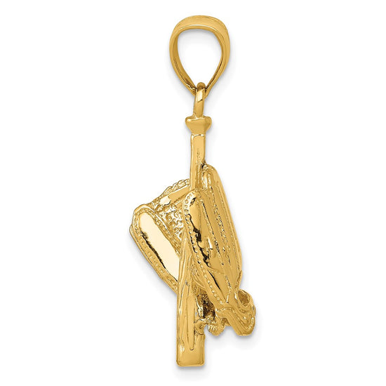 Gold Polished Sports Pendants