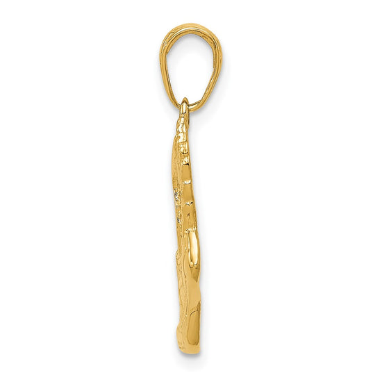 Gold Polished Track Pendants