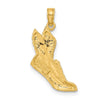 Gold Polished Track Pendants