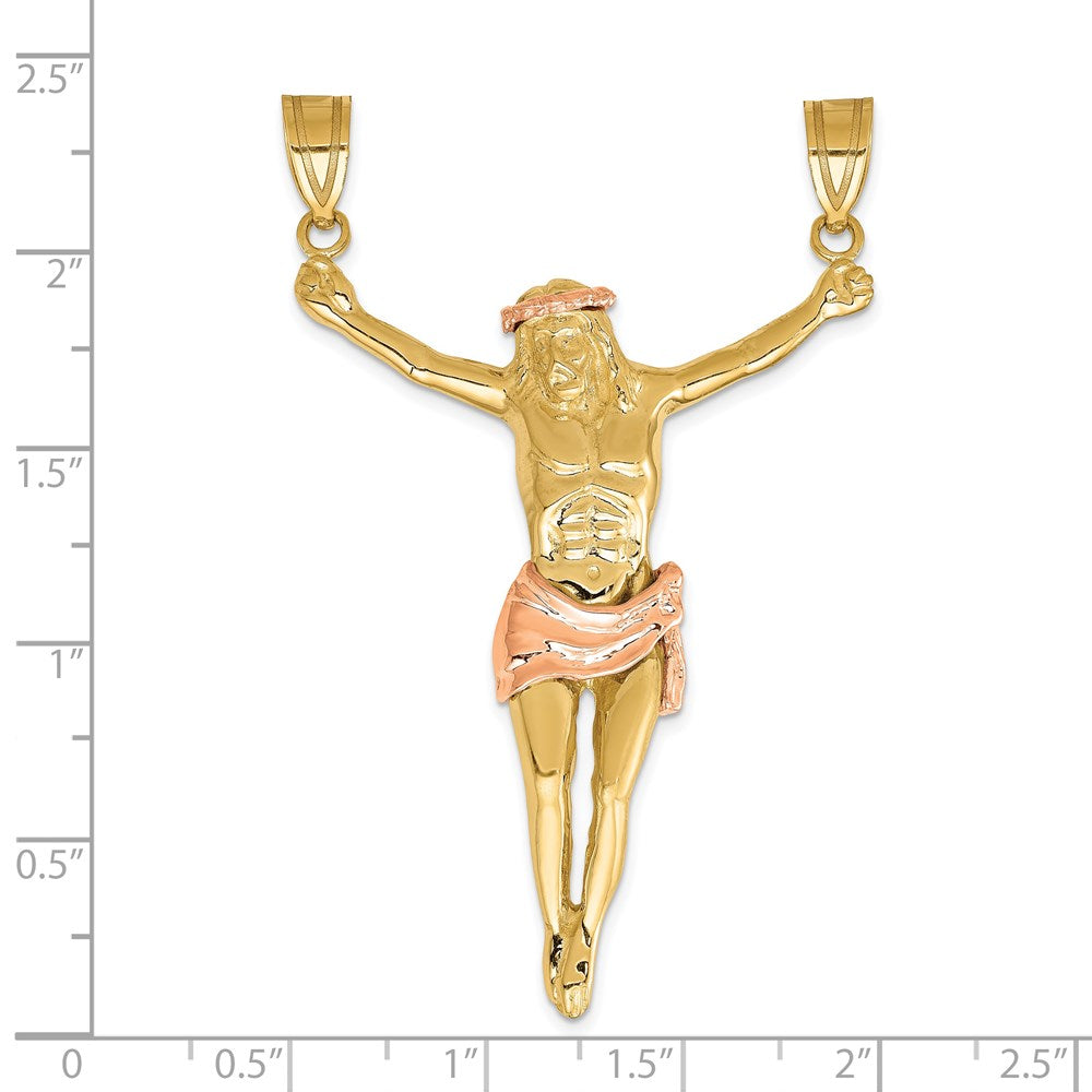 Gold Oval Corpus Pendants