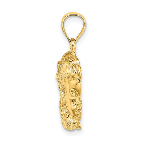 Gold Polished Child Pendants