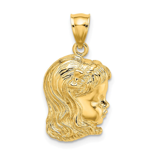Gold Polished Child Pendants