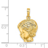 Gold Polished Child Pendants