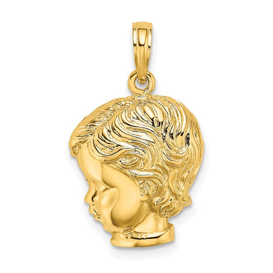 Gold Polished Child Pendants