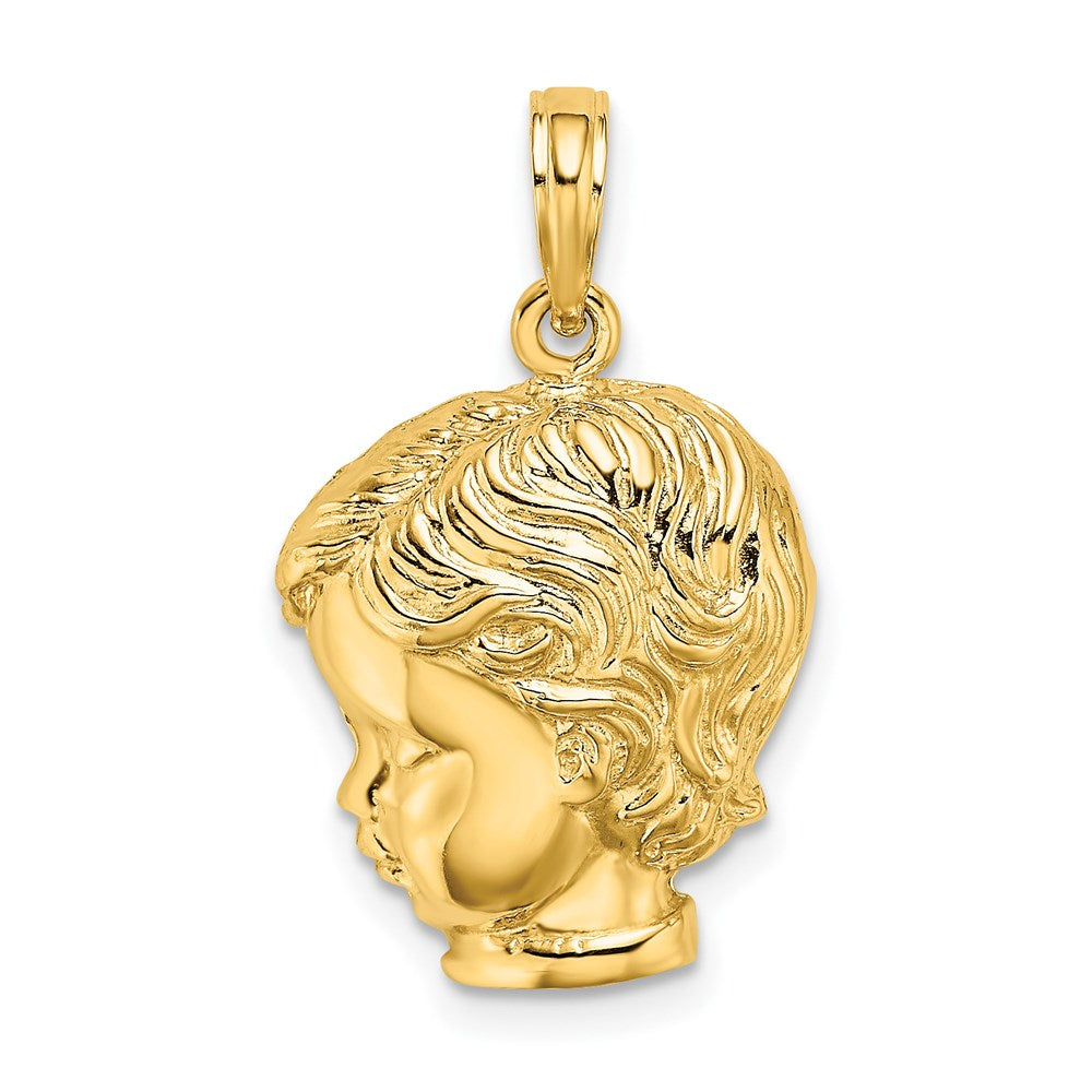 Gold Polished Child Pendants