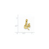 14k Mother Holding Child Pendant