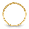 Gold Polished Classic Rings