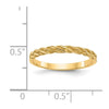 Gold Polished Classic Rings