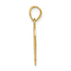 14k 15 in QUINCE ANOS Heart Frame Pendant
