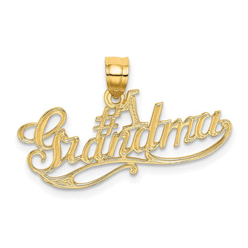 Gold #1 Grandma Charm