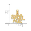 14K SPOIL ME Charm