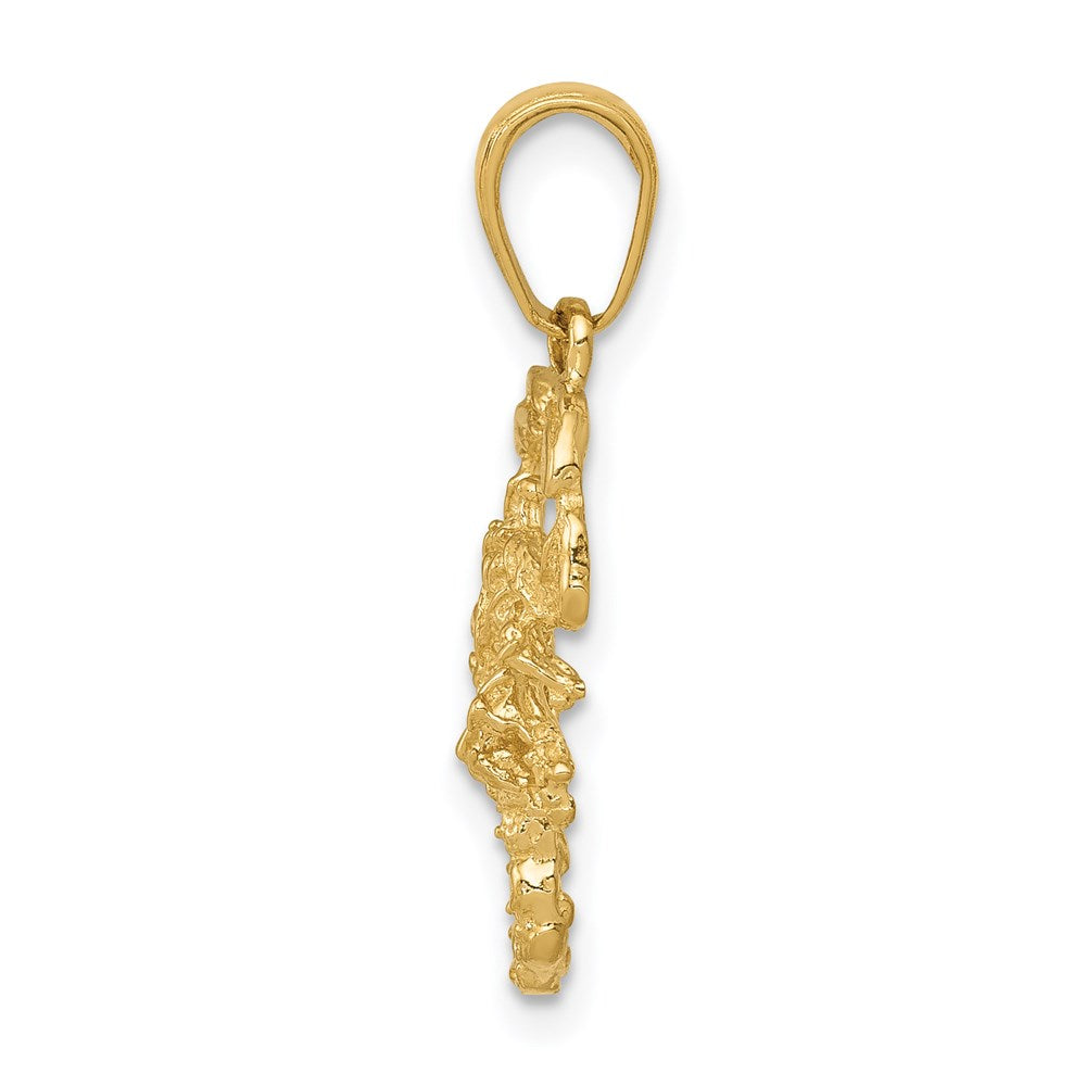 Gold Polished Reptile Pendants