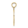 14k Cut-out NEW YORK with Statue of Liberty in Apple Charm