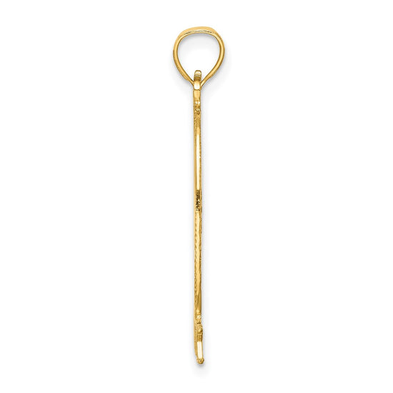 14k Cut-out NEW YORK with Statue of Liberty Charm
