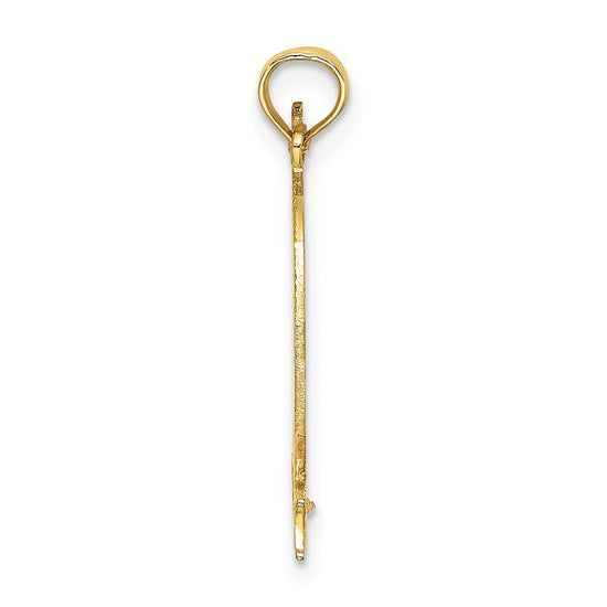 14k Cut-out NEW YORK with Statue of Liberty Charm