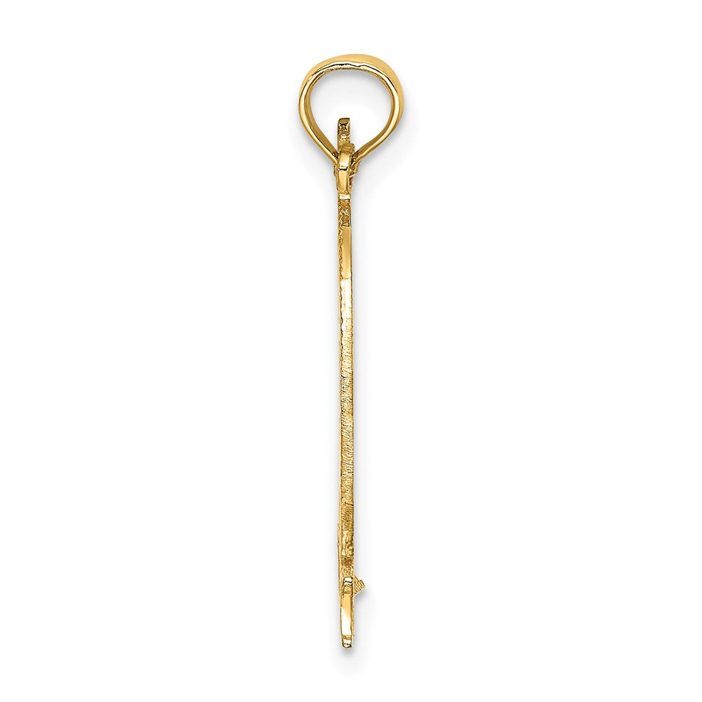 14k Cut-out NEW YORK with Statue of Liberty Charm