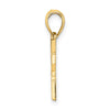 14k Cut-out New York Skyline with Taxi Charm
