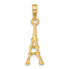 14k Eiffel Tower Pendant