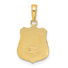 Gold Polished First Responder Pendants