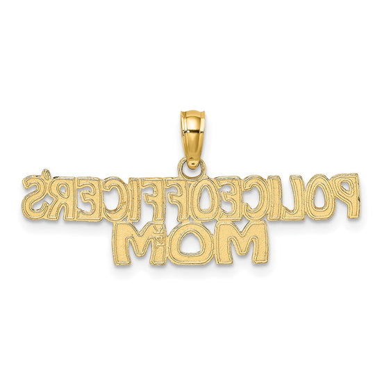 Gold Polished First Responder Pendants