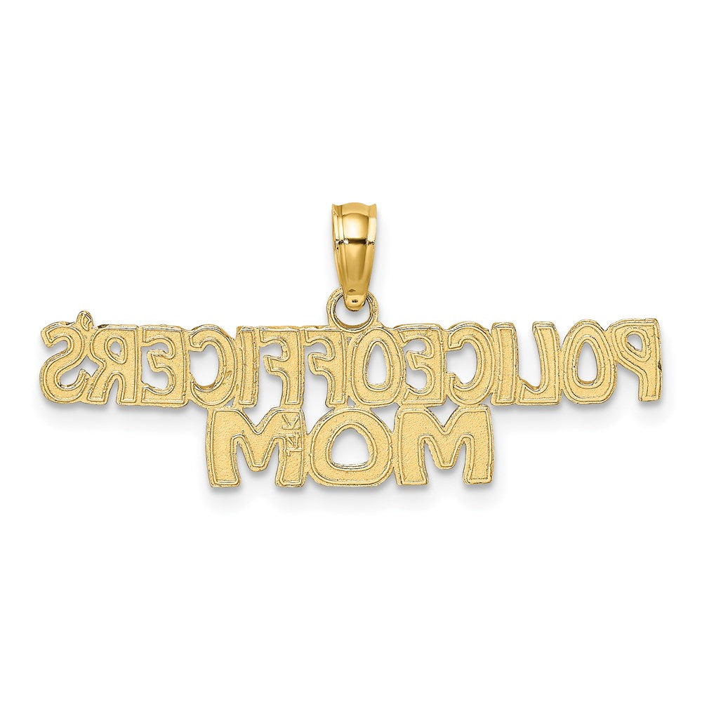 Gold Polished First Responder Pendants