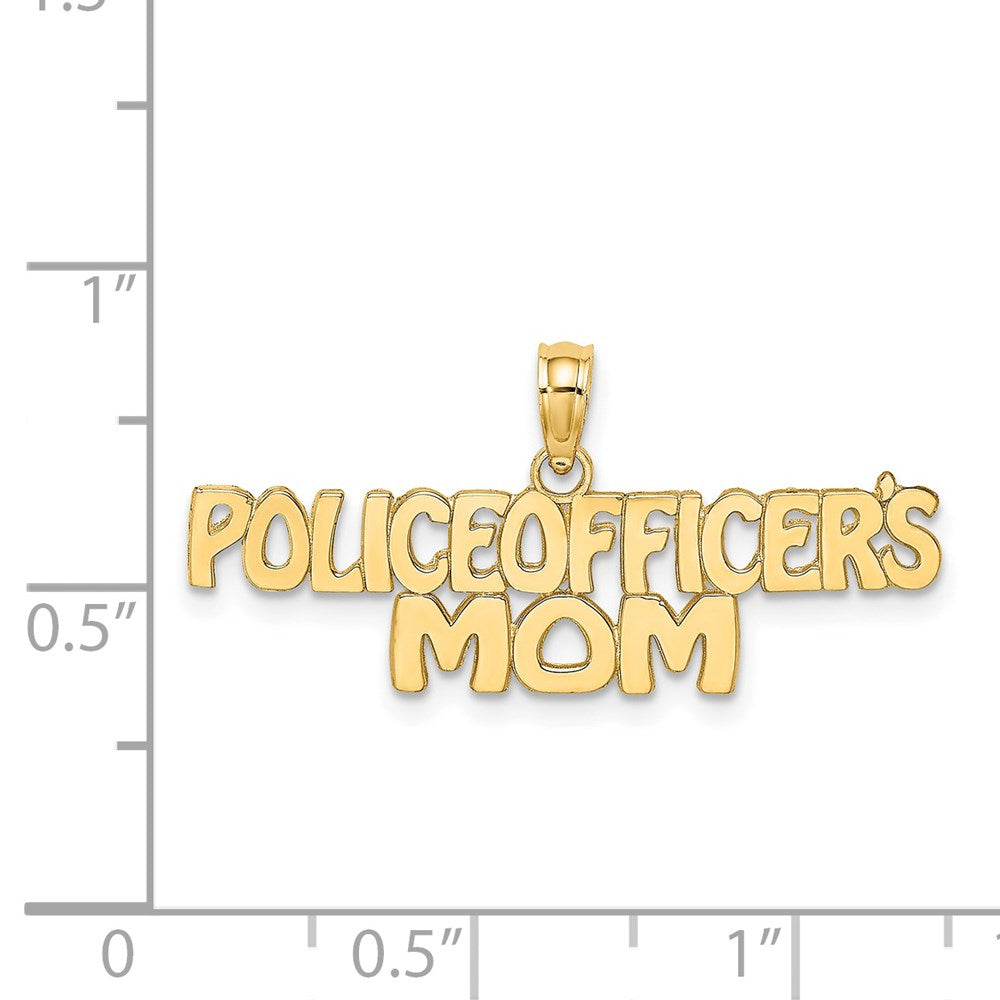 Gold Polished First Responder Pendants
