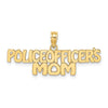 Gold Polished First Responder Pendants