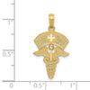 Gold Polished Medical Pendants