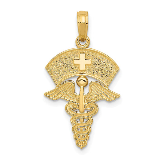 Gold Polished Medical Pendants