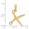 Gold Movable Sissors