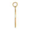 14k Dancer in Circle Frame Charm