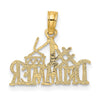 14K #1 DRUMMER Charm