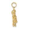 Gold 3D Zodiac Charm