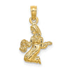 Gold 3D Zodiac Charm